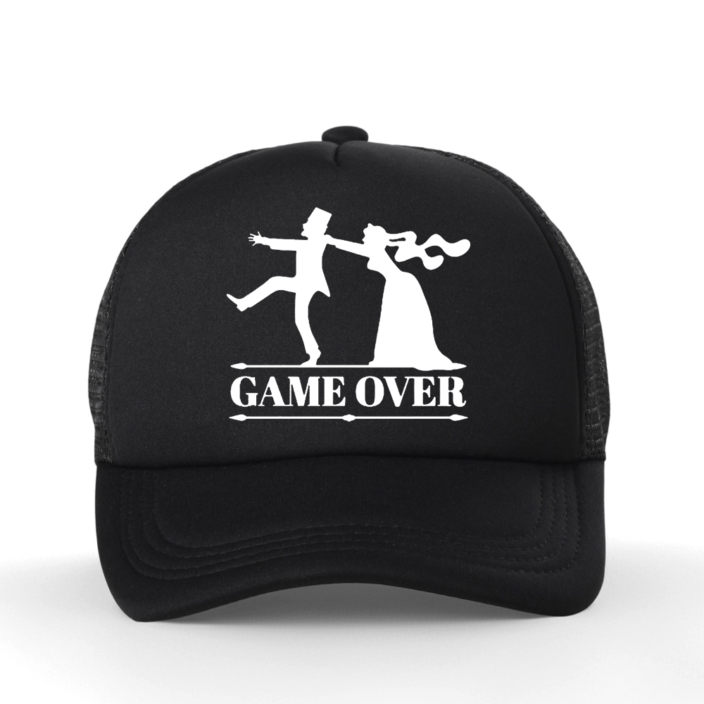 หมวกแก๊ปเบสบอลลาย Game Over Br - Trucker Cap Mesh บทวิจารณ์และราคา